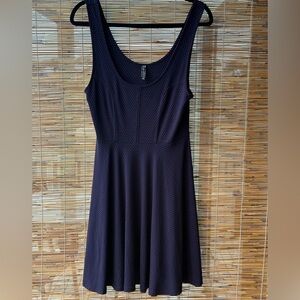 Free People Navy Midi Dress